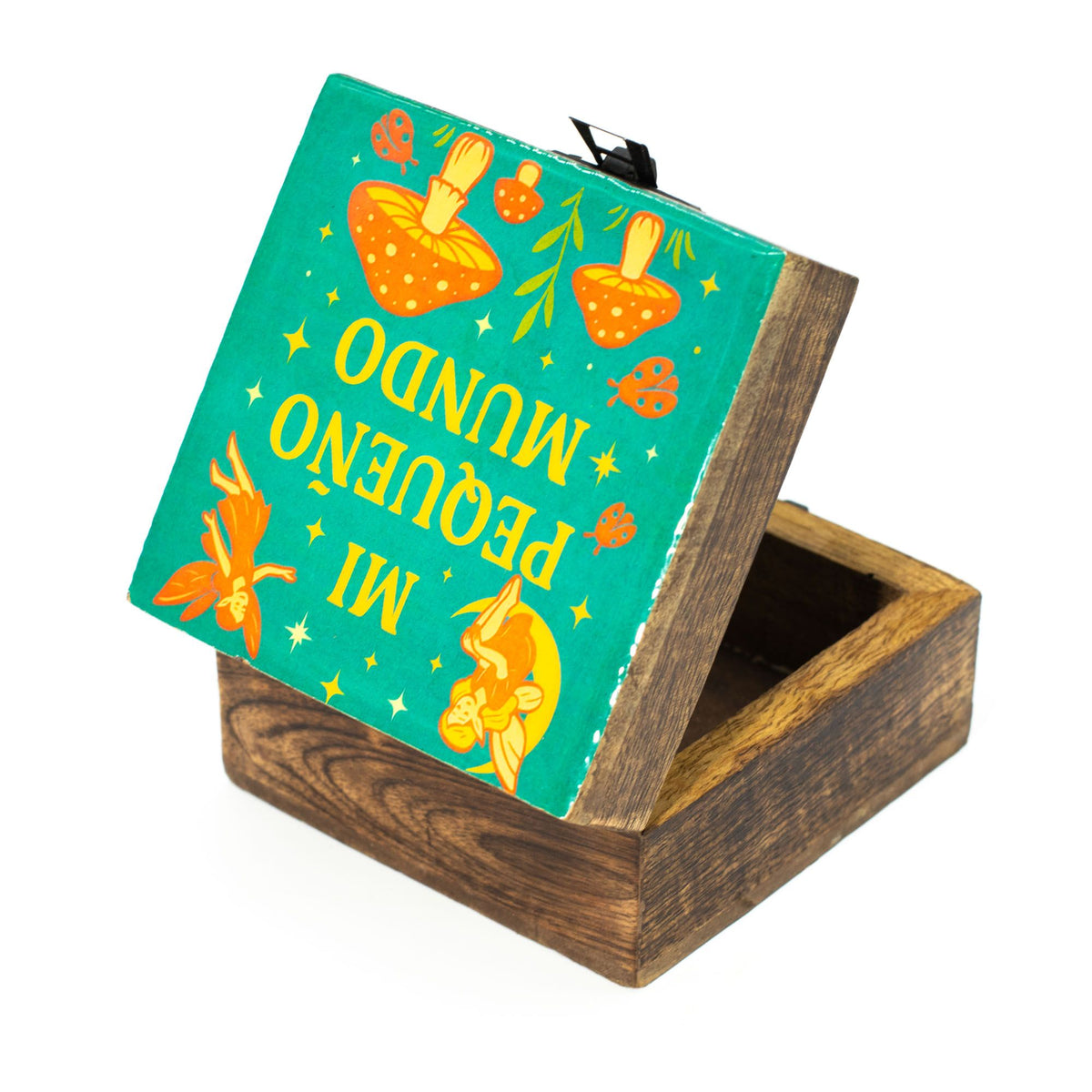 Mi Pequeno Mundo - Small Enamelled Box