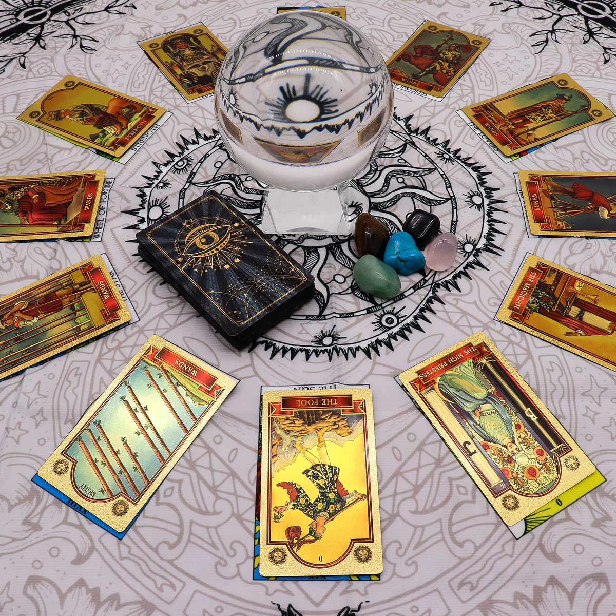Tarot Reading Cloth - Tree of Life