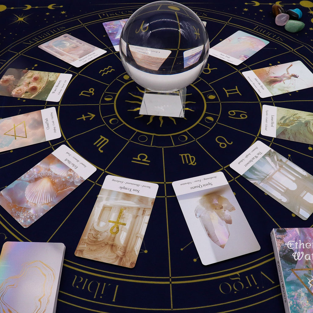 Tarot Reading Cloth - Zodiac