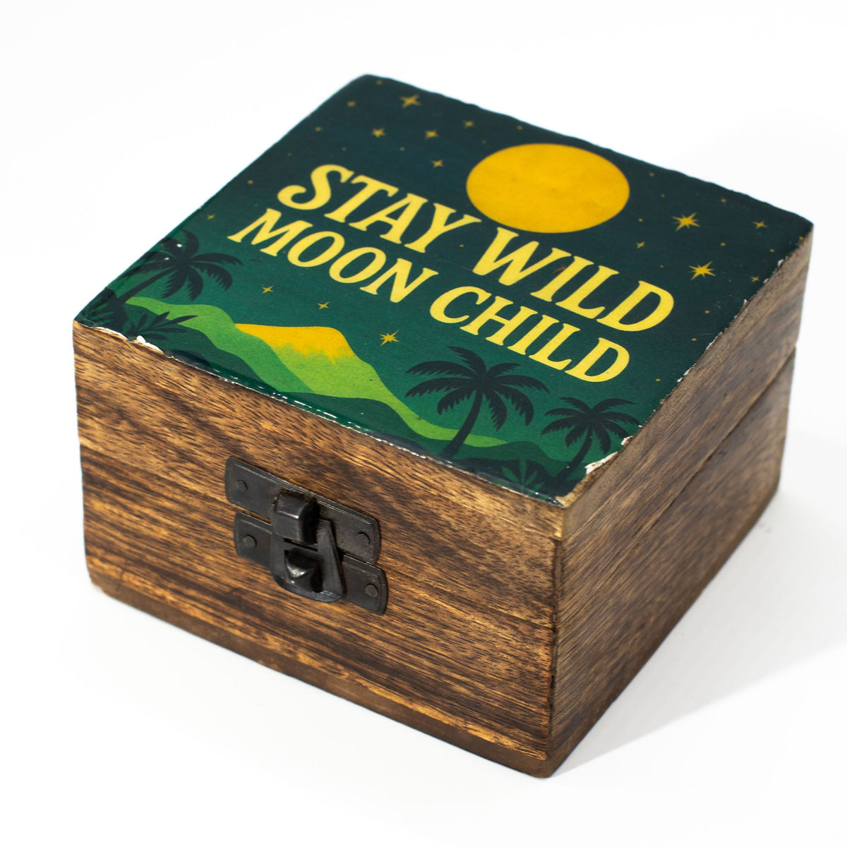 Stay Wild Moon Child - Small Enamelled Box