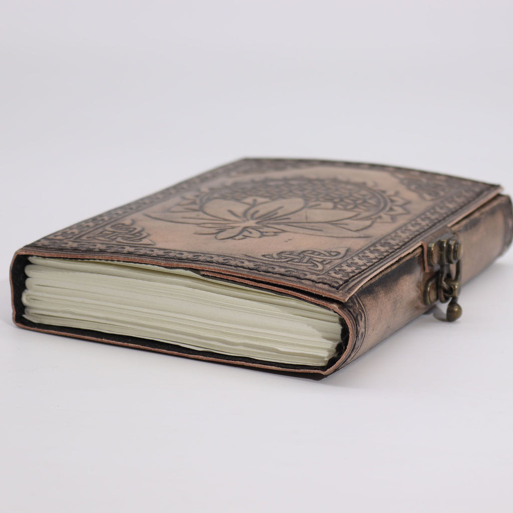 Lotus Mandala Notebook - Antique Grey
