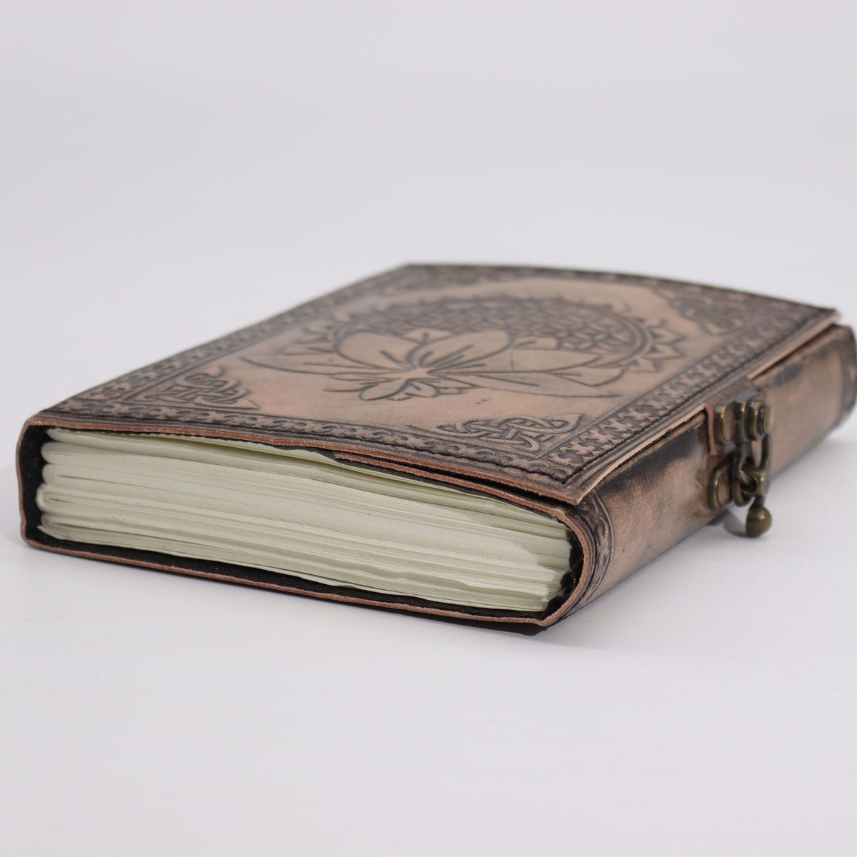 Lotus Mandala Notebook - Antique Grey