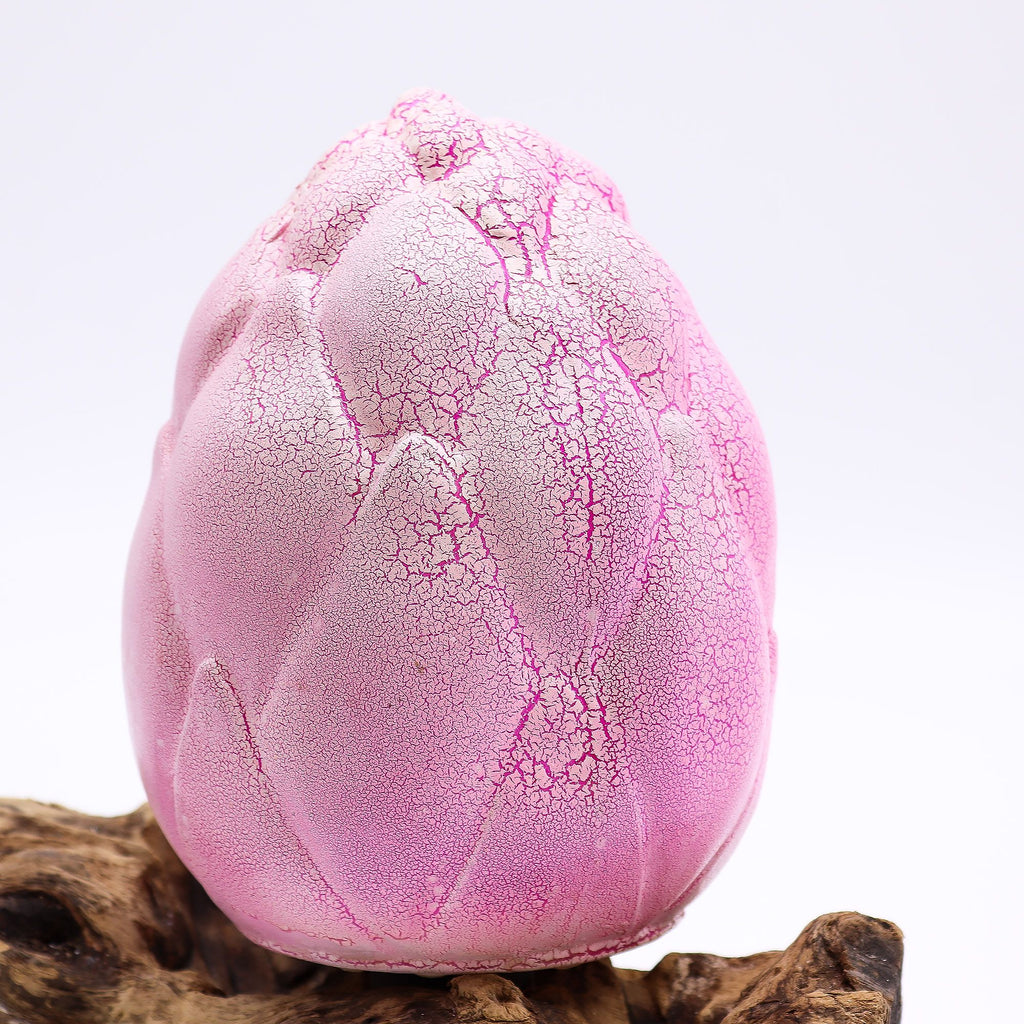 DriftGlow Lamp Crackle Lotus Flower Shade - Purple