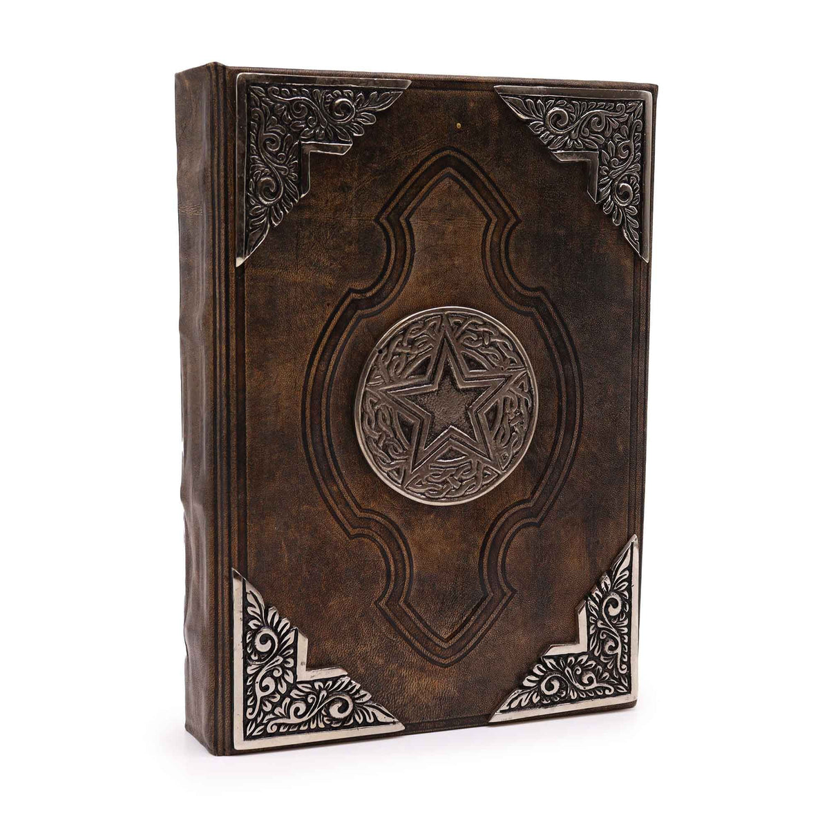 Pentagon Decor - Heafty Brown Tan Notebook