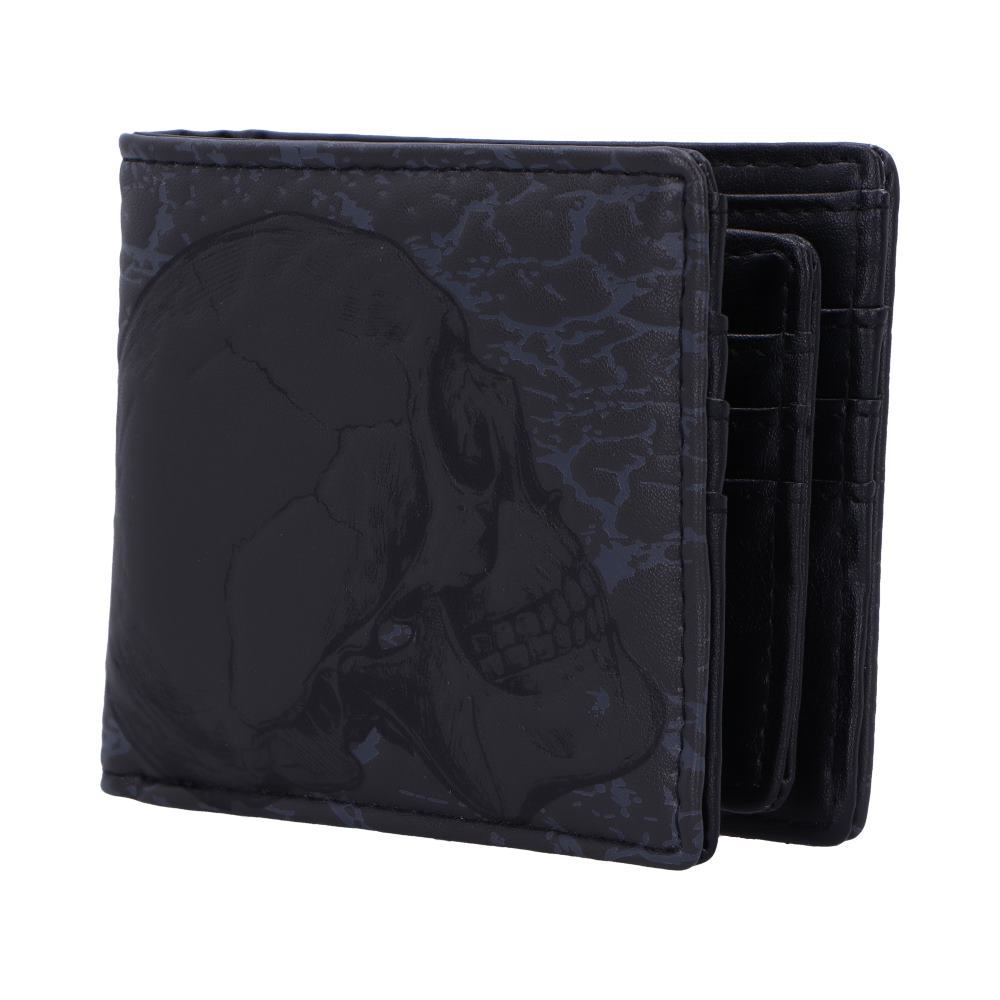 Memento Mori Skull Embossed Wallet