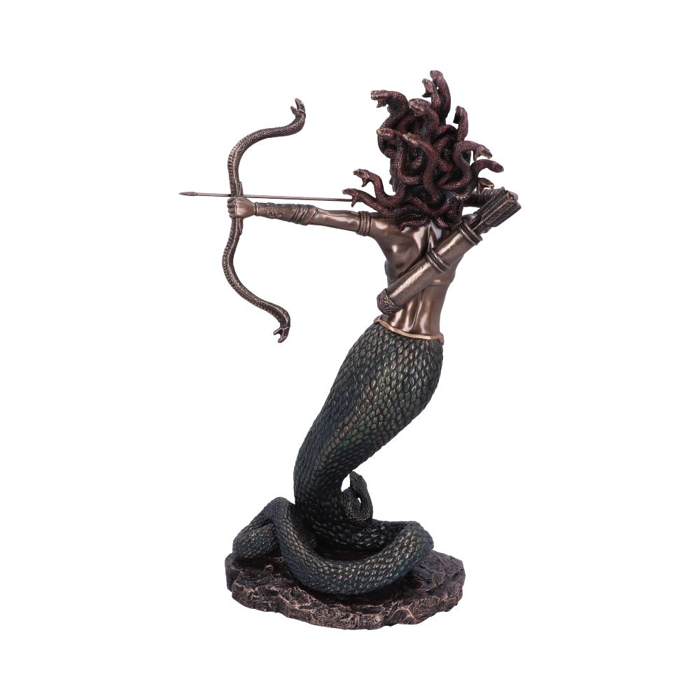 Bronze Mythological Medusa's Wrath Figurine 36cm
