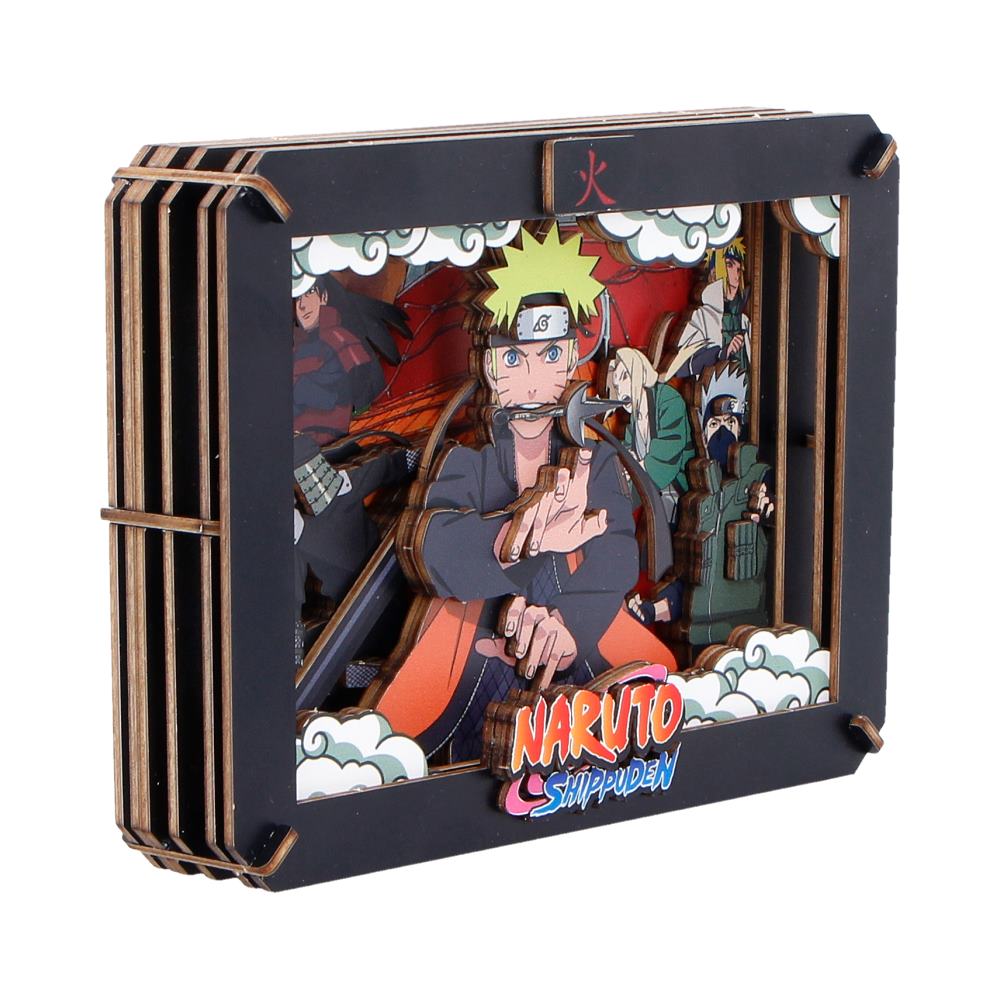 Naruto Hokage Wooden Theatre 14.3cm