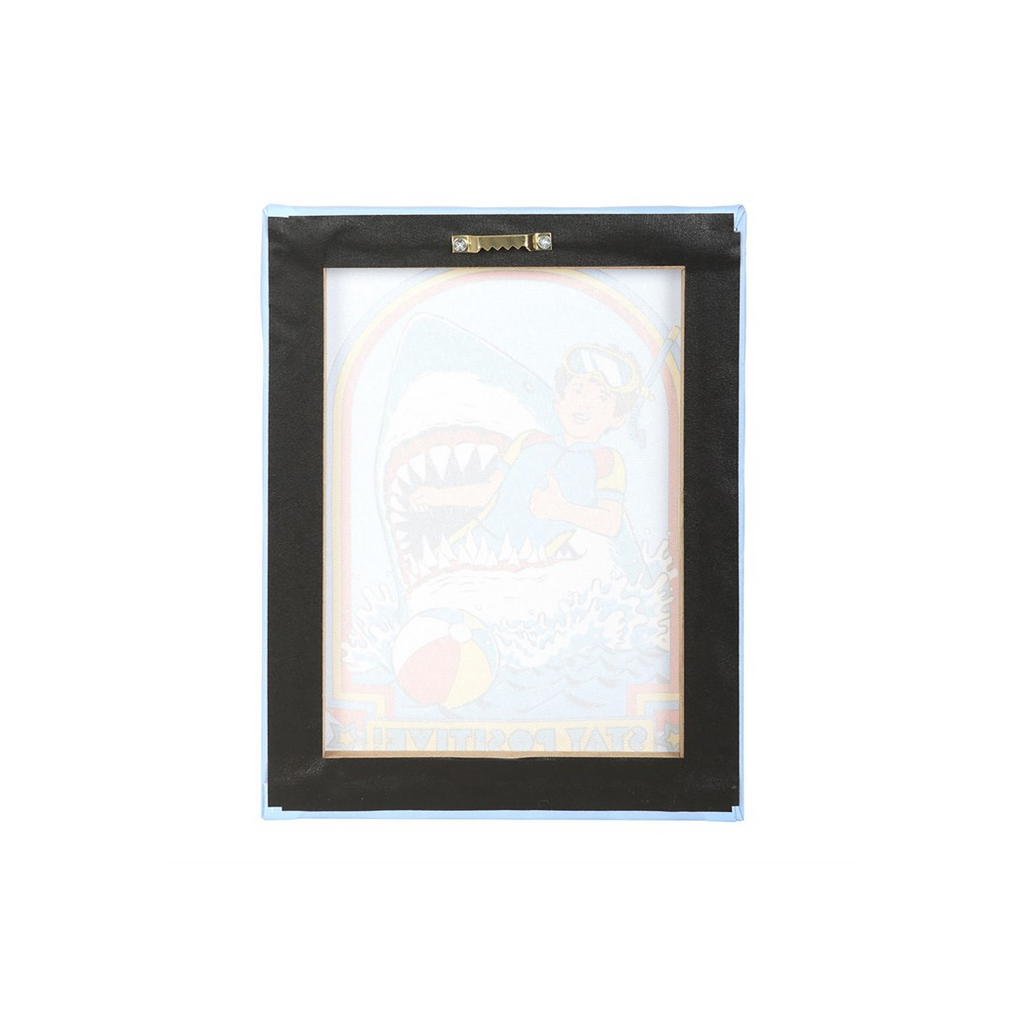 19x25cm Stay Positive Canvas Plaque by Steven Rhodes