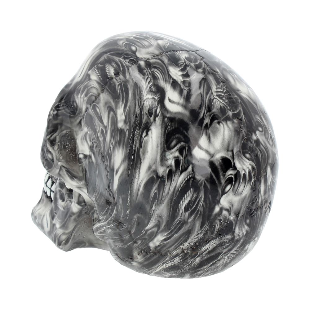 Screaming Soul Skull Print Ornament