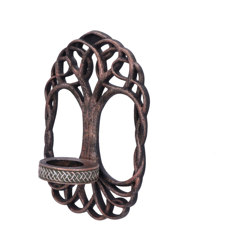 Celtic Tree Of Life Wall Hanging Candle Holder