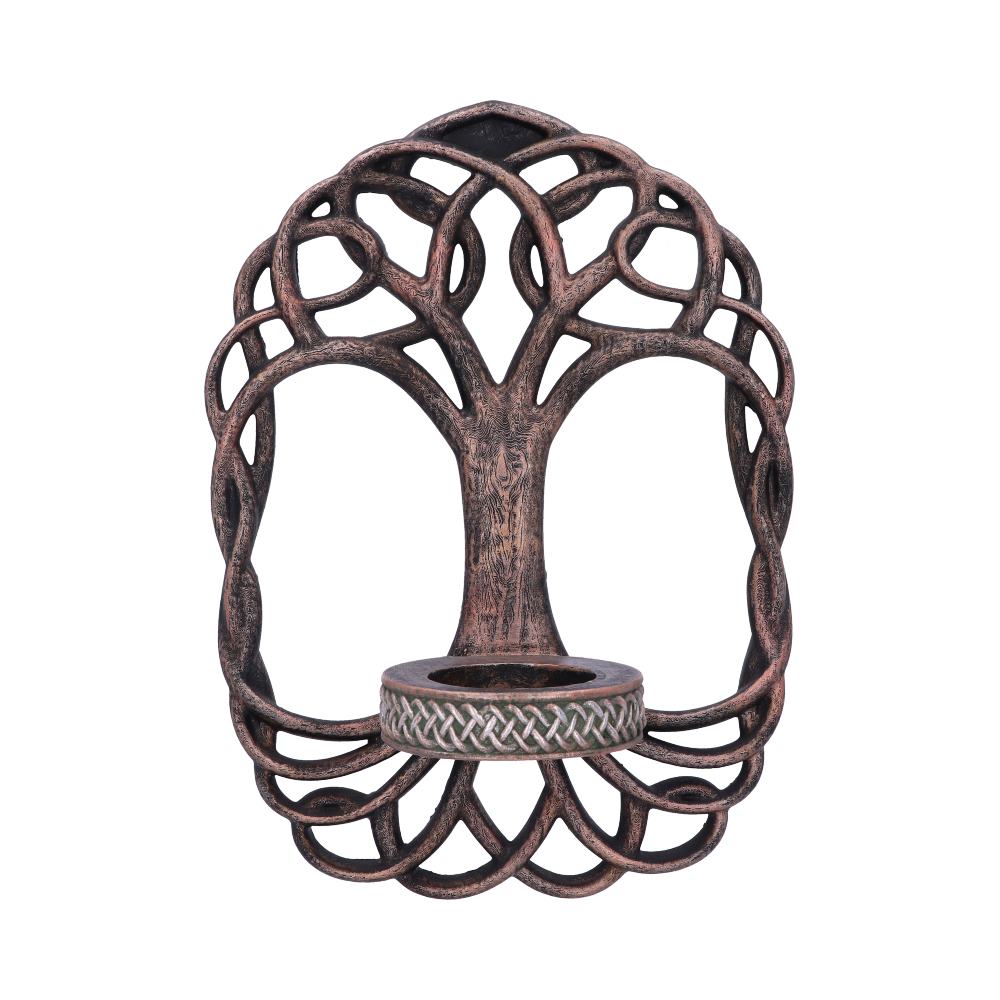 Celtic Tree Of Life Wall Hanging Candle Holder