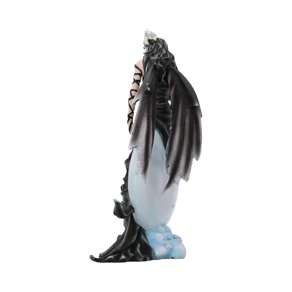 Nene Thomas Dark Skies Dark Moon Fairy and Raven Companion Figurine