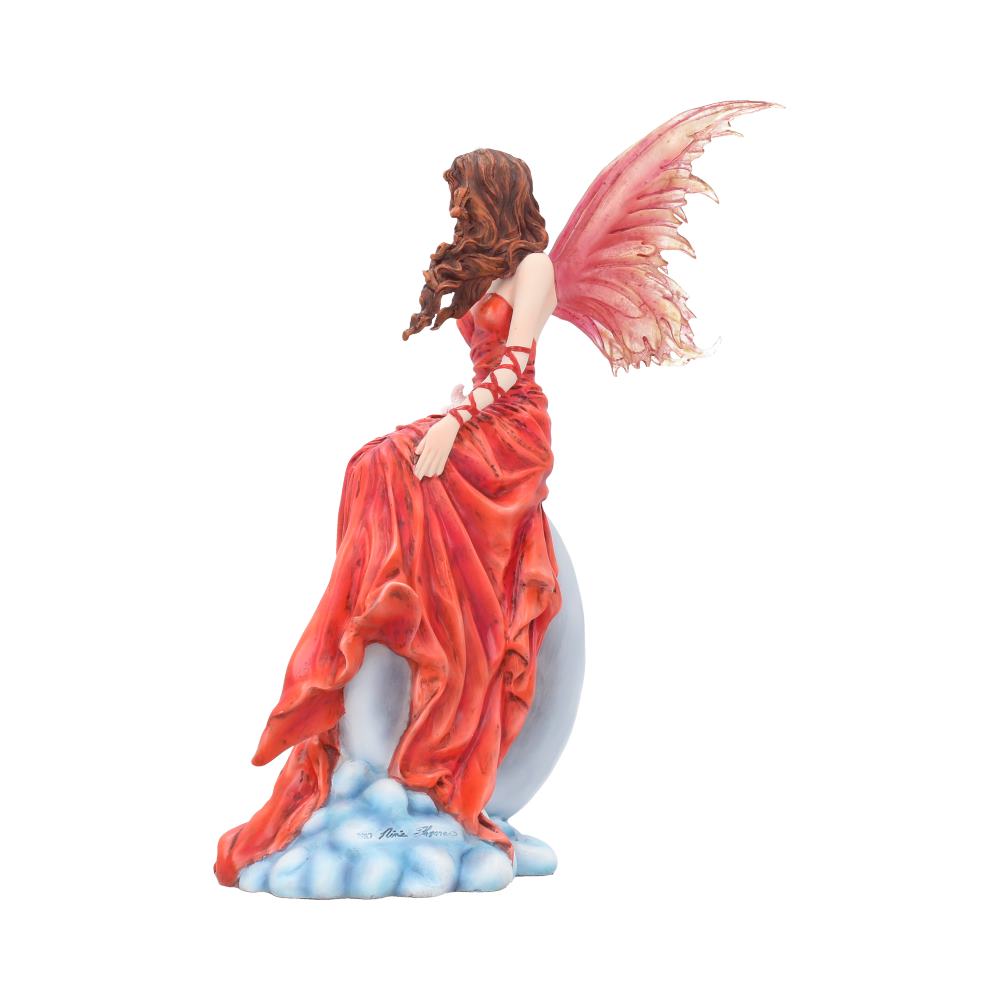 Nene Thomas Crimsonlily Red Moon Fairy and Butterfly Companion Figurine