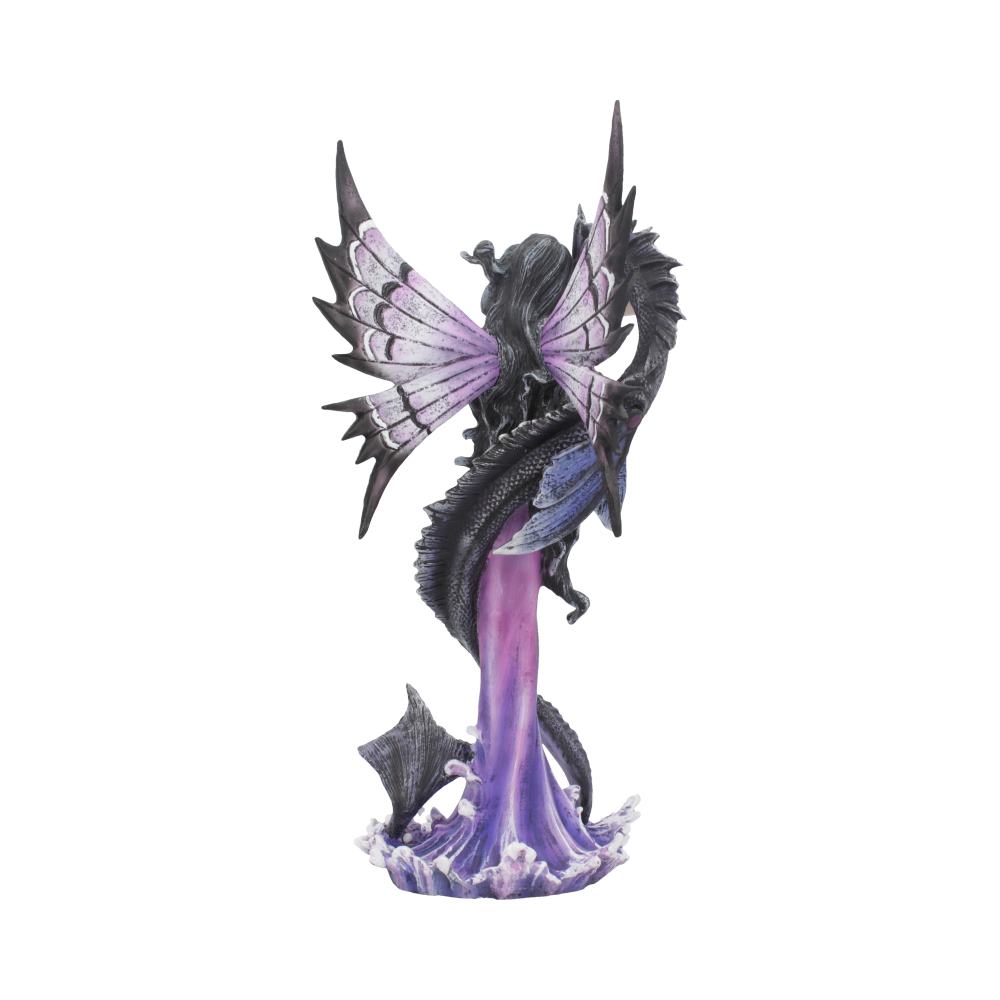 Guardians Embrace Figurine Dark Fairy Dragon Ornament