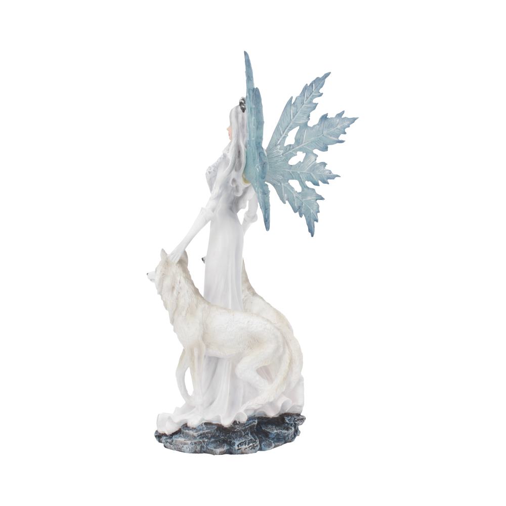 Aura Figurine Winter Fairy Wolf Ornament