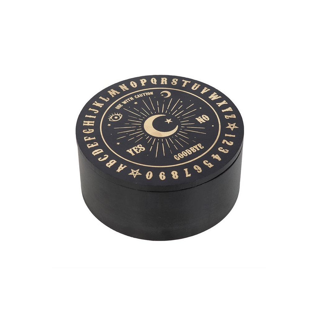 Black Talking Board Jewellery Box
