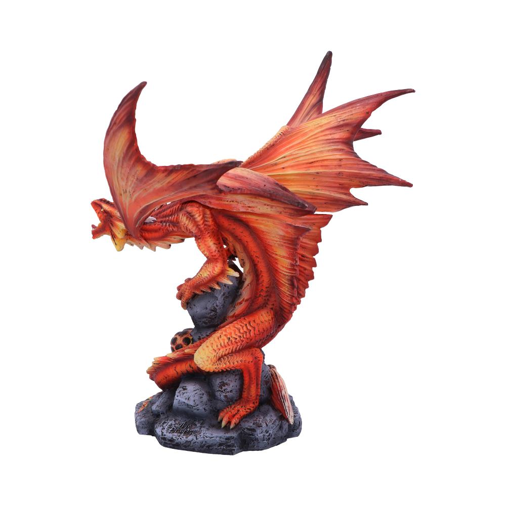Adult Fire Dragon By Anne Stokes 24.5cm