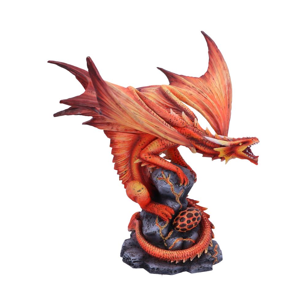 Adult Fire Dragon By Anne Stokes 24.5cm