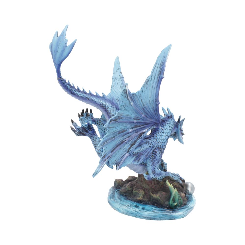 Adult Water Dragon Figurine By Anne Stokes 31cm