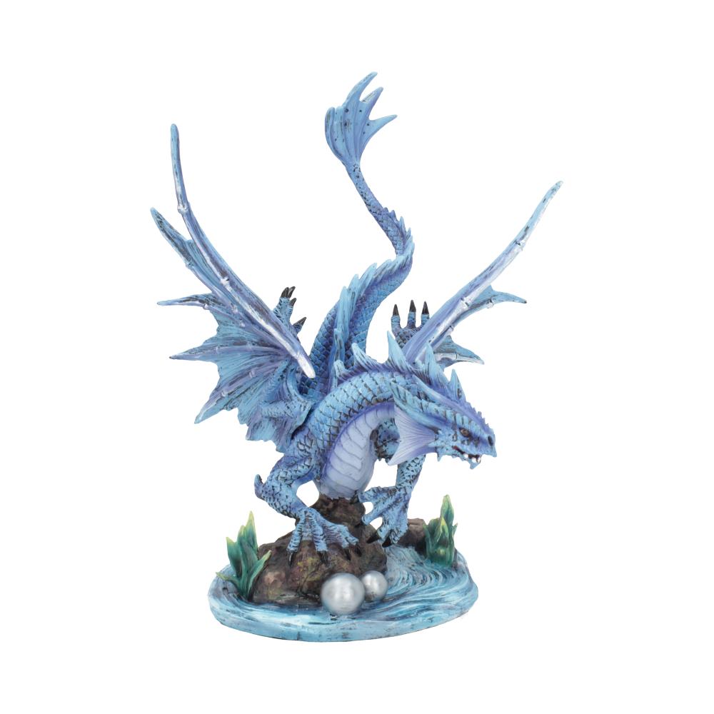 Adult Water Dragon Figurine By Anne Stokes 31cm