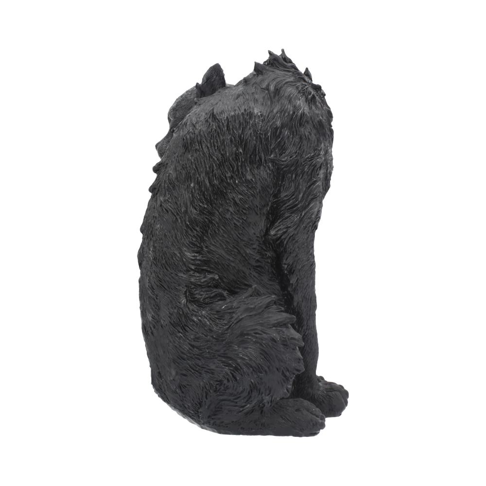 Large Black Cat Witches Familiar Figure Salem 25.5cm