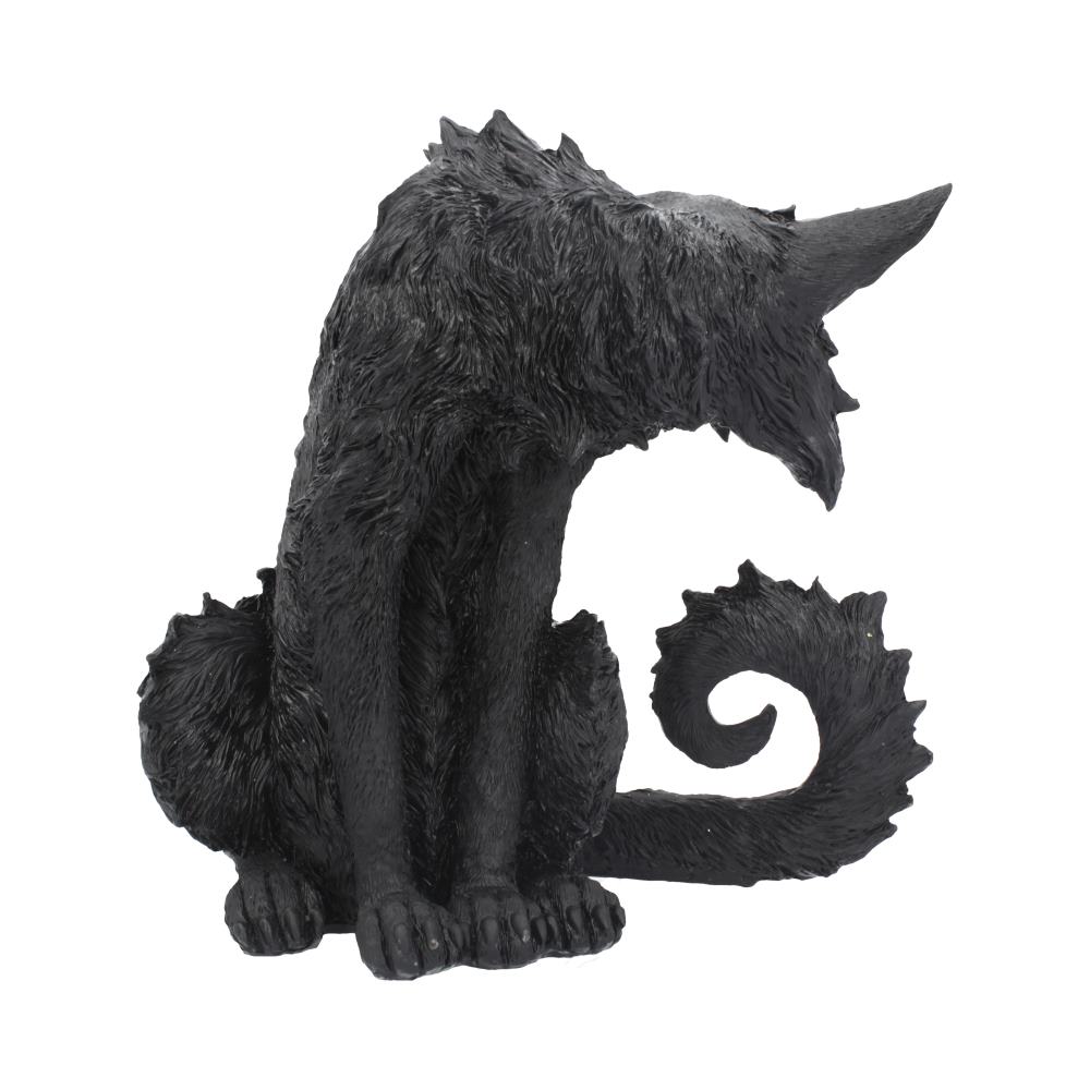 Large Black Cat Witches Familiar Figure Salem 25.5cm