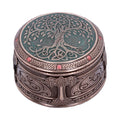 Round Tree of Life Celtic Trinket Box