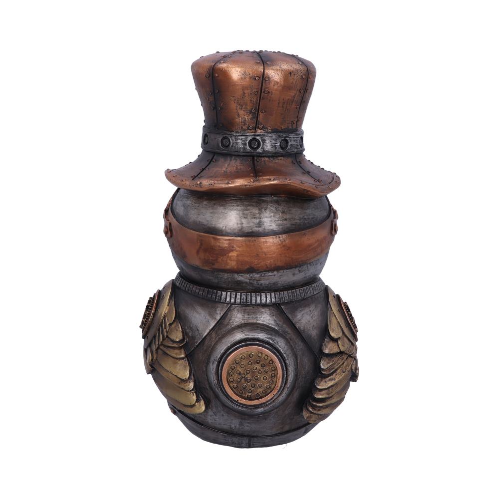 Hootle 22.7cm Steampunk Owl with Top Hat Figurine