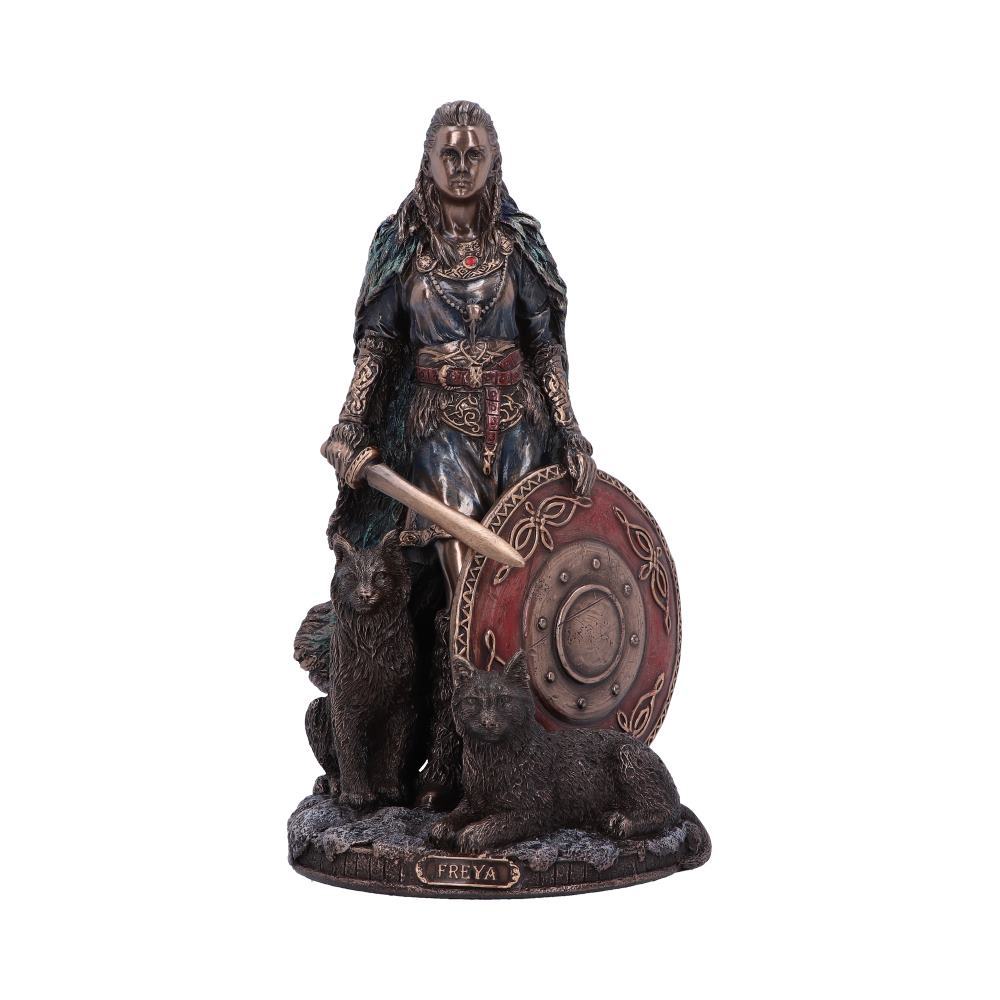 Bronze Freya Goddess of Love Figurine 21cm