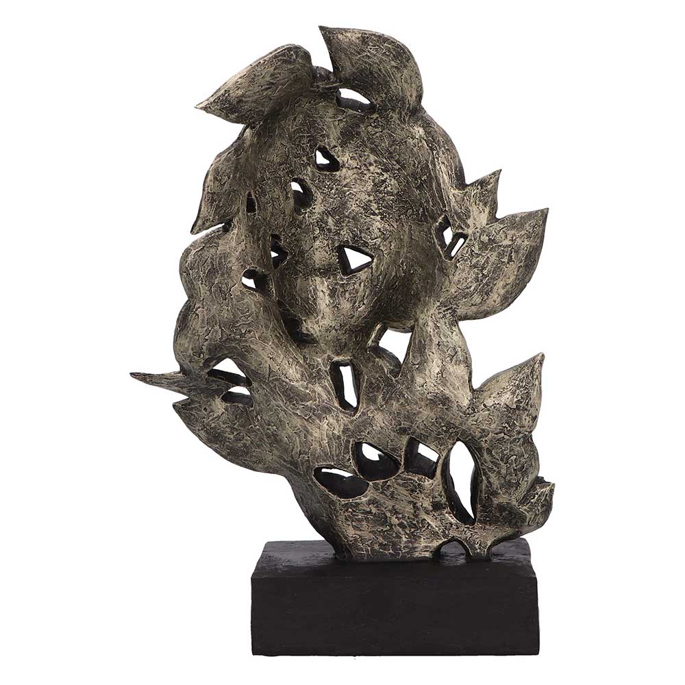 Natural Emotion - Peace Silver Statue 32cm