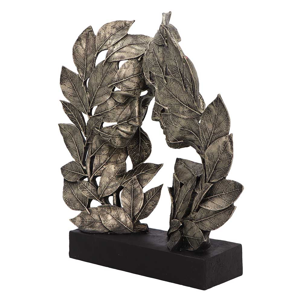 Natural Emotion - Love Silver Statue 31cm