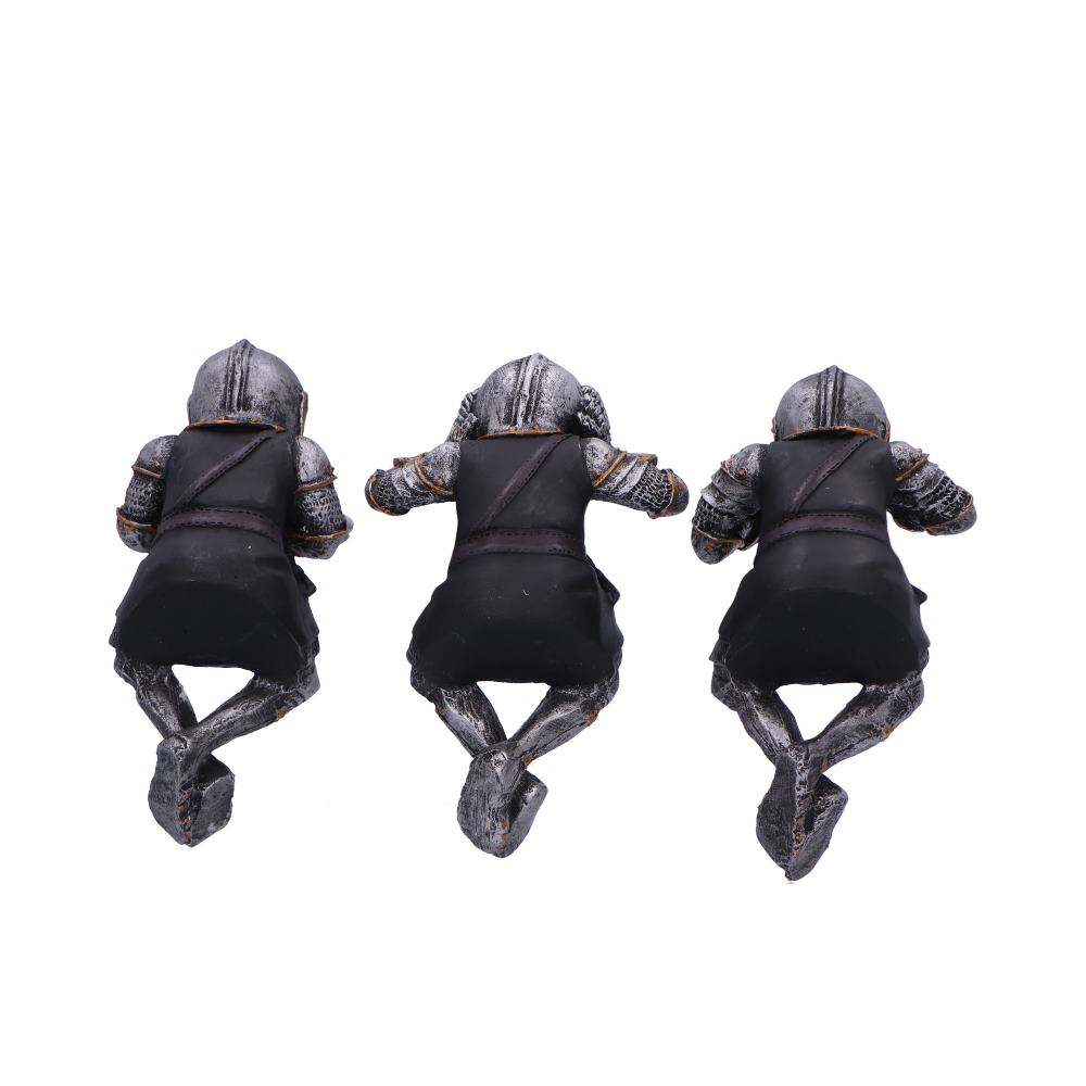 Three Wise Knights Shelf Sitters 11cm