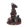 Feline Scholars Bronze Cat Ornament