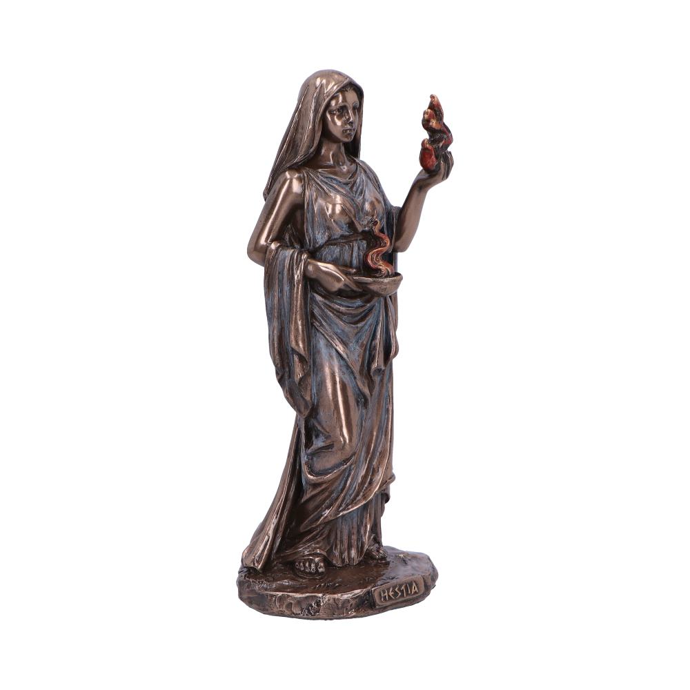 Hestia Goddess of Home and Hearth Bronze Figurine
