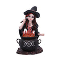 Althea Witch figurine with Flame Cauldron