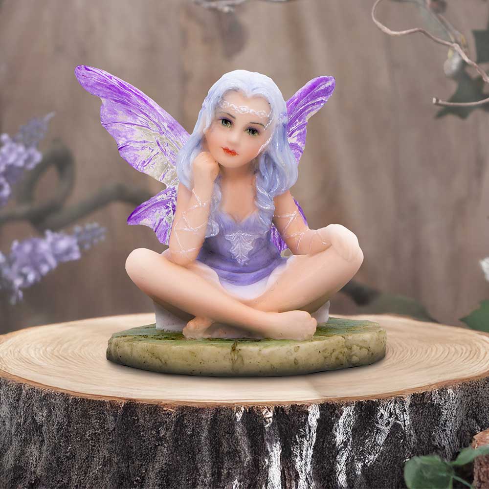 Lila - Serene lavender fairy with ethereal wings