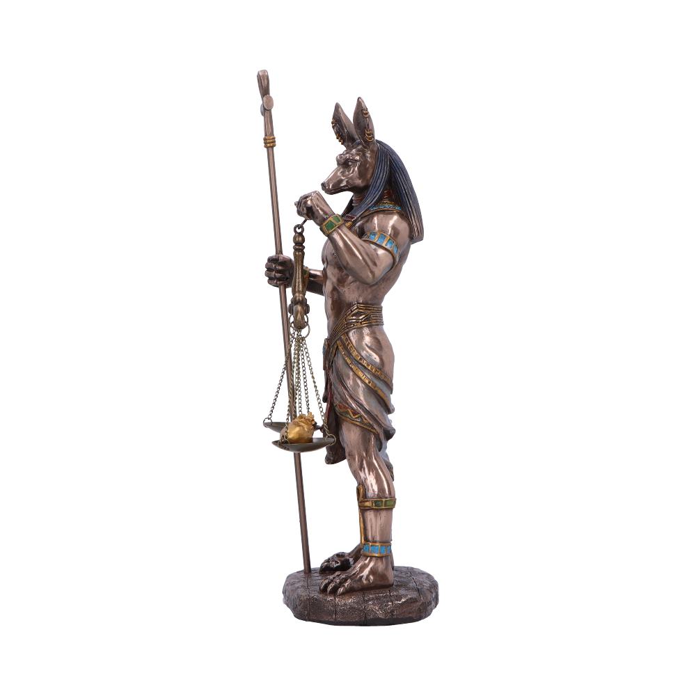 Bronzed Anubis Figurine  Guardian of the Tombs, Symbol of Justice