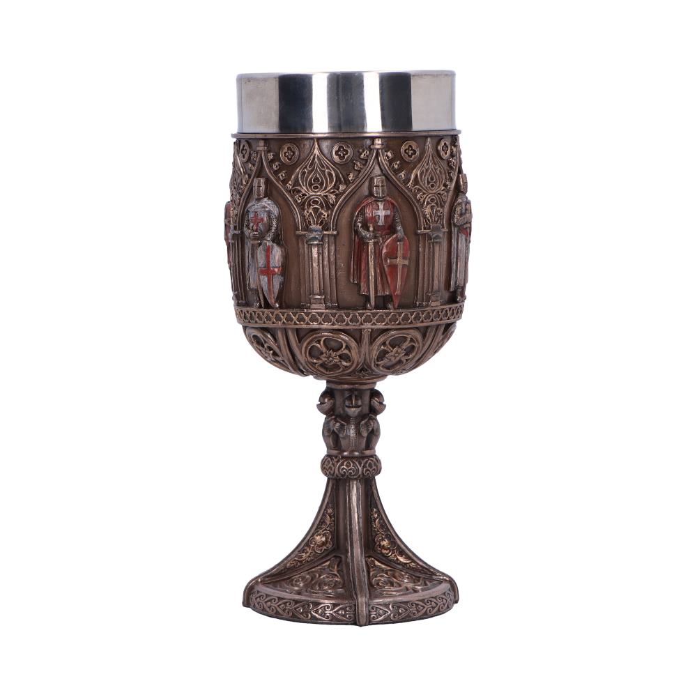 Knights Templar Goblet  A Majestic Tribute to History