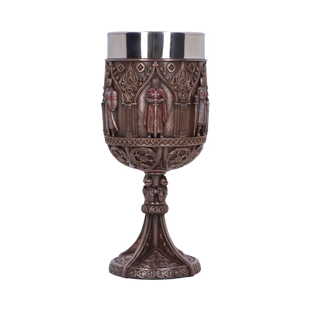 Knights Templar Goblet  A Majestic Tribute to History