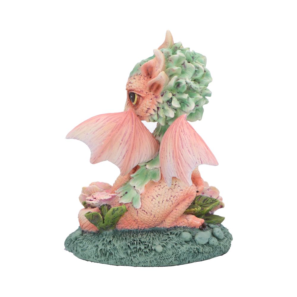 Carnation Flower Dragon Figurine