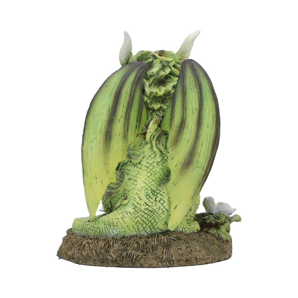 Freesia Flower Dragon Figurine