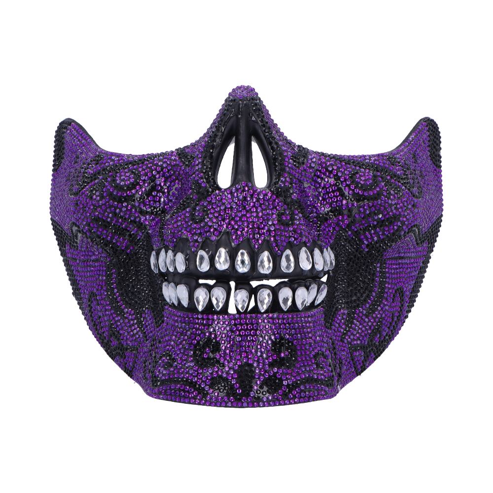 Fancy Dress Jewelled Masquerade Mask Cosplay (Purple)