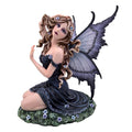 Lavender  Enchanted Kneeling Fairy Figurine