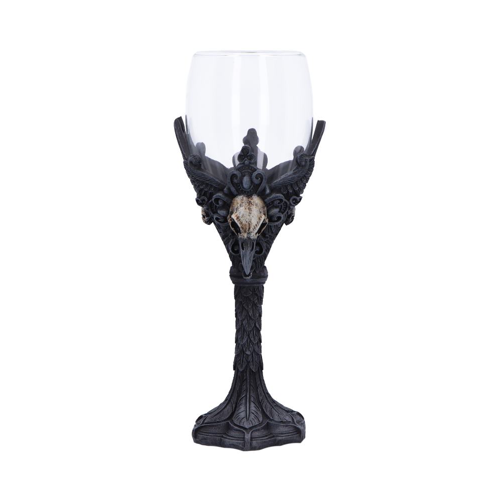 Gothic Raven Nevermore Goblet