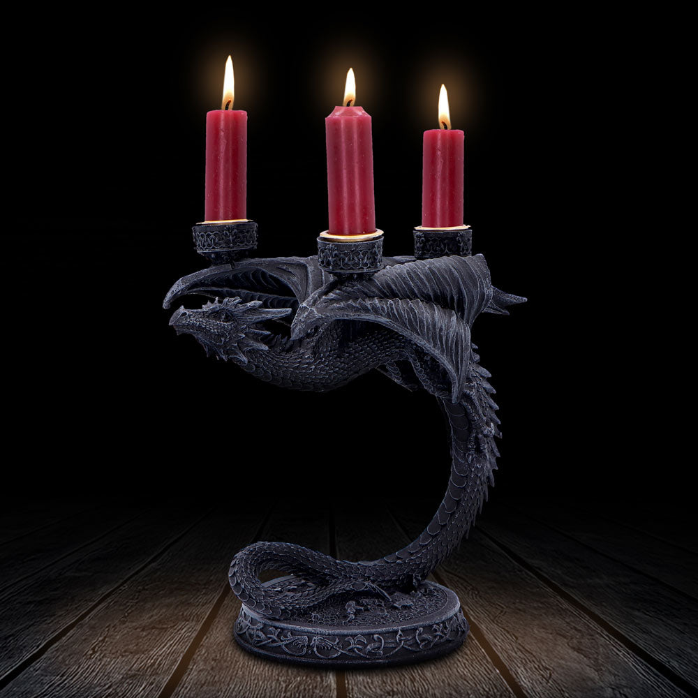 Flame Keeper Dragon Candle Holder