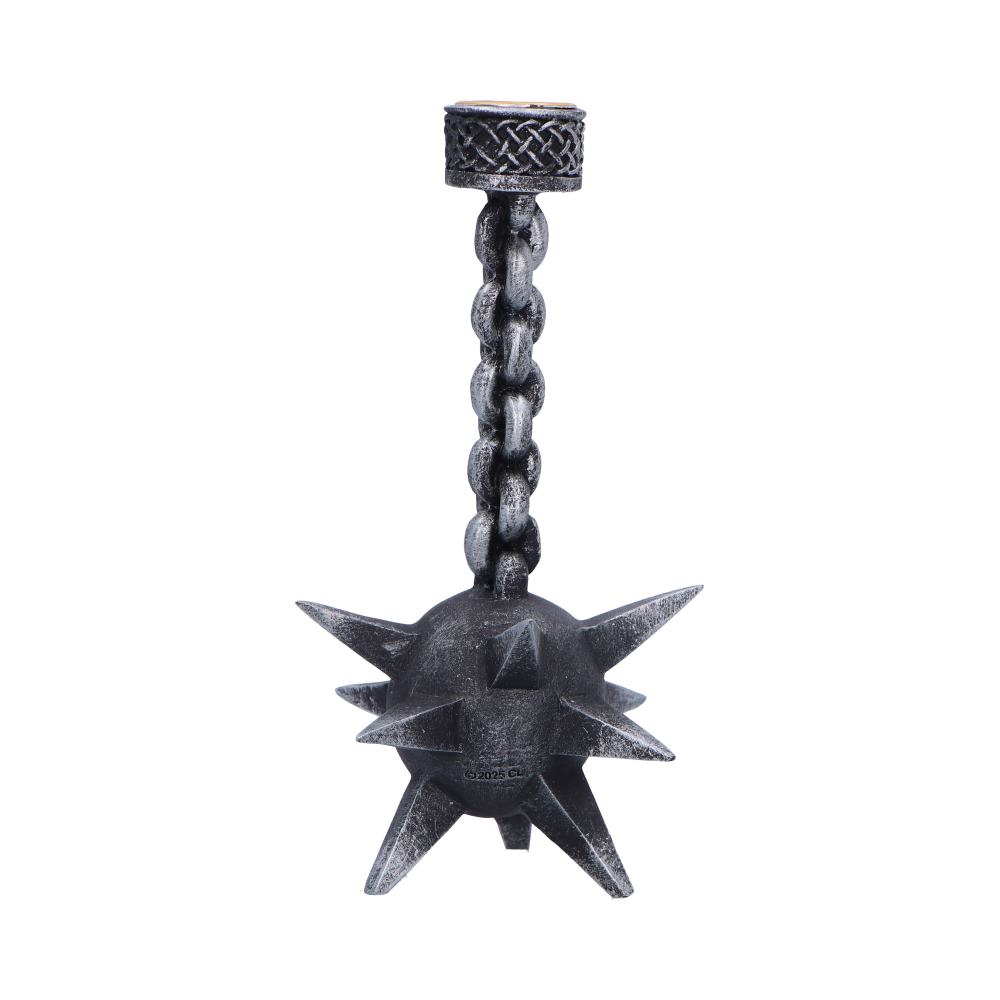 Meteor Hammer Medieval Gothic Candle Holder
