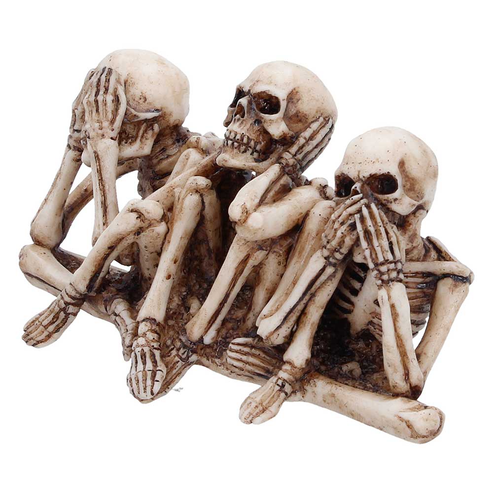 Three Wise Corpse Figurines