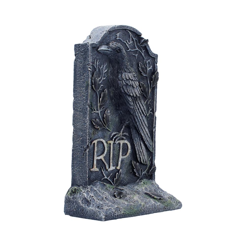 The Last Perch Gothic Raven Gravestone 25.3cm