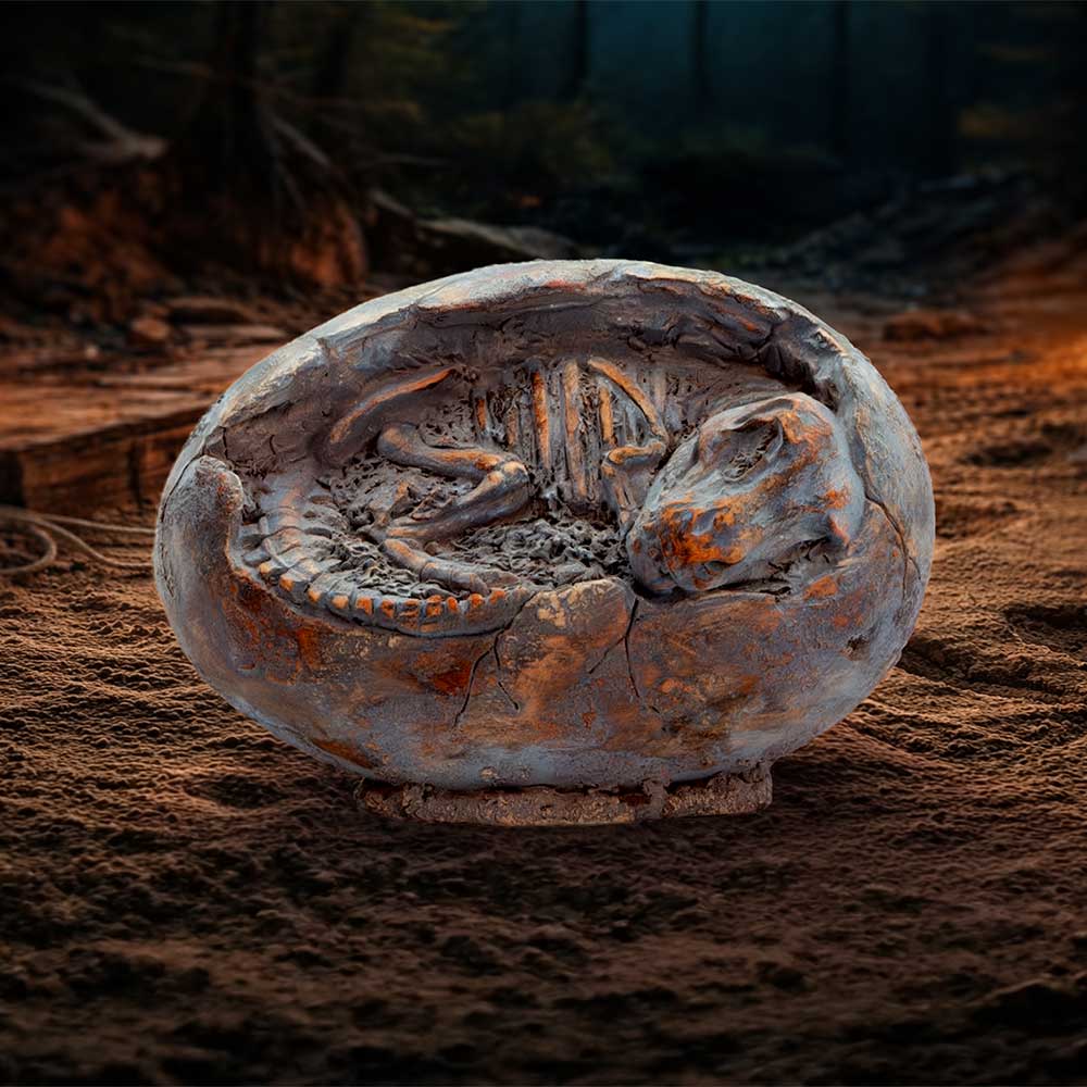 Tyrannosaurus Rex Egg Figurine 13.3cm