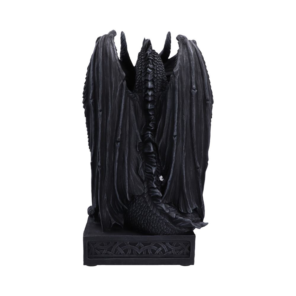 Ironshield Guardian Dragon Figurine 40.2cm